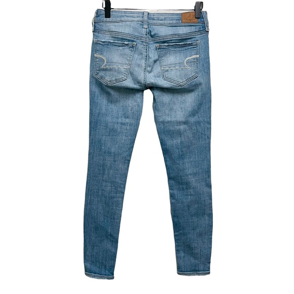 AMERICAN EAGLE Super Super Stretch Denim Jeans Size 2 Short - Picture 3 of 8